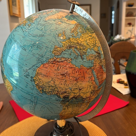 VINTAGE WORKING LAMP GLOBE - Picture 1 of 15